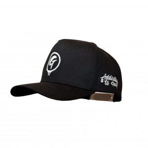 Goad Snapback Cap mit Slogan Schwarz/Weiss