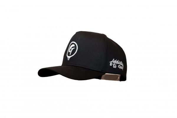 Goad Snapback Cap mit Slogan Schwarz/Weiss