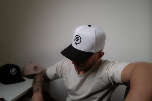 Goad Snapback Cap Weiss/Schwarz – Bild 4