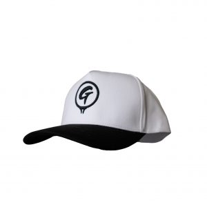 Goad Snapback Cap Weiss/Schwarz