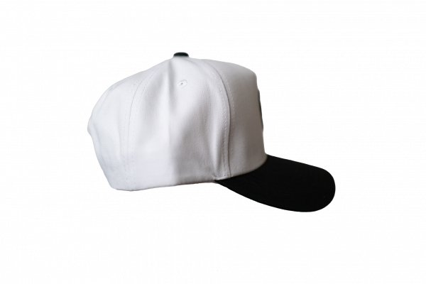 Goad Snapback Cap Weiss/Schwarz – Bild 3